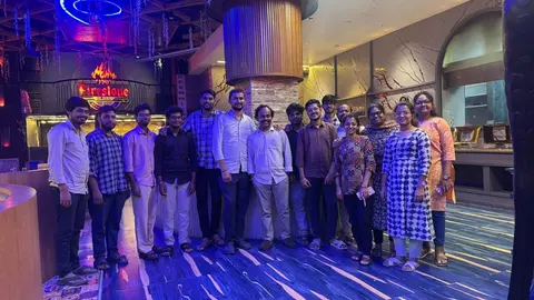 Life at SMACAS - team moment 4 at Srinath Manikanta & Co., Chartered Accountants, Hyderabad